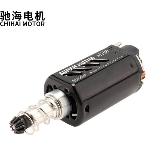OEM CHF-480SA-11340 M100 Long-Axis 34000rpm high speed hardened steel D- Gear motor For for AEG XWE M4 G&P Airsoft Gun Access