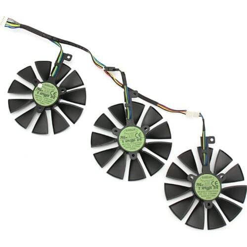 Original for ASUS ROG-STRIX-RTX 2060 2070-O8G-GAMING Graphics Video Card cooling fan T129215SH T129215SL