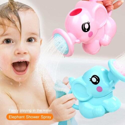 Baby Elephant Safe Water Spray Sprinkler Baby Bath Toys Spray Water Shower Swim Pool Bathing Toys Baby Toys Gift