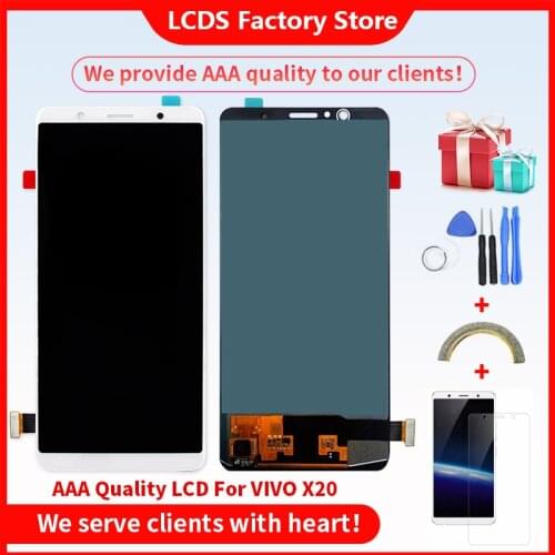 6.01“ Grade AAA Quality LCD For VIVO X20 LCD With Frame LCD Display Screen For VIVO X20 LCD With Frame Display Screen 10-Touch