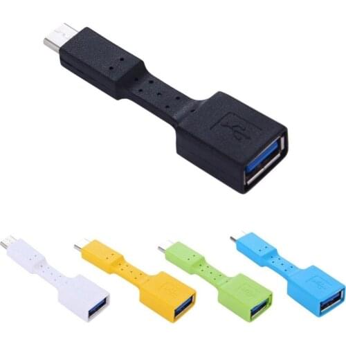 100PCS/LOT USB-C 3.1 Type C Male to USB 3.0 Cable Adapter OTG Data Sync Charger Charging For Samsung S8 Plus