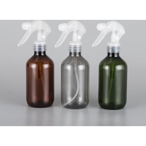300ML 500ML 10pcs Gray Amber Green Hairdressing Empty Spray Bottle Salon Barber Hair Tools Water Sprayer Oil Head Watering Can