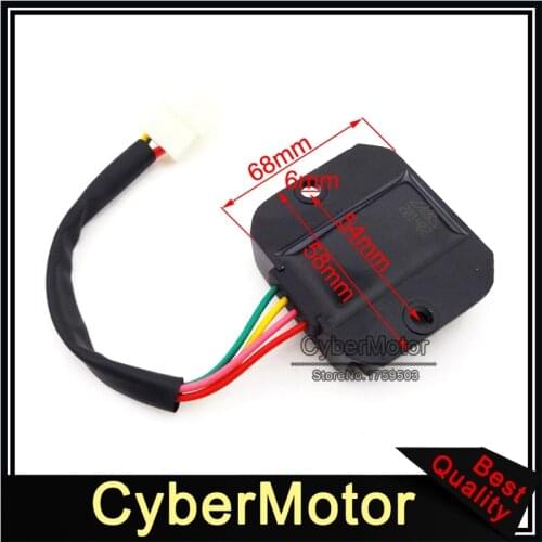 4 Pins Wire Male Plug Voltage Regulator Rectifier For GY6 50cc 125cc 150cc Engine Scooter Moped Honda Motorcycle Motocross