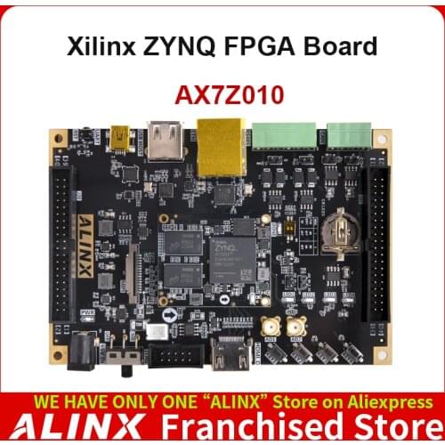 ALINX AX7Z010: XILINX Zynq-7000 SoC XC7Z010 FPGA Development Board ZYNQ 7000 7010 ARM