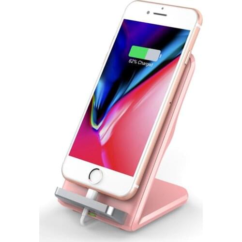 Qi Wireless Fast Charger with Cooling Fan for iPhone XS Max XR X 8 Plus 10W Fast Charger and Samsung Note 9 8 S10 S9 Plus S7