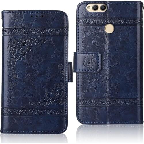 FOR Honor 7X BND-L21 Case Flip Wallet Leather Book Case For On Huawei Honor 7 X 7X Back Cover For Huawei BND-L21 7X Coque