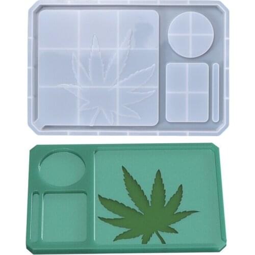 Resin Mold Epoxy Resin Rolling Pallet Mold Silicone Pallet Mold Suitable for Resin Casting Mold Home Decoration Jewelry