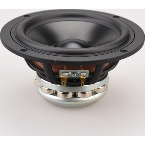 HIFIDIY AUDIO hifi 5.98 inch 5.5'' 152mm mid-bass speaker unit 6OHM 50W Midrange bass loudspeaker M5-152N
