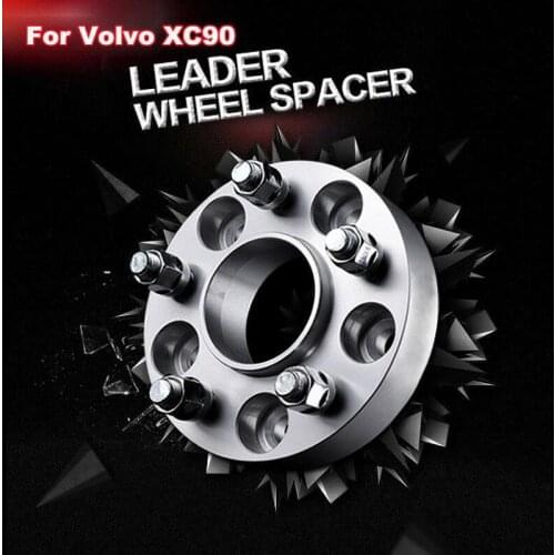 2 Pcs For Volvo XC90 Wheel Spacers Wheel Adapters 5x108 mm Center Bore 67.1CB 25mm Thick