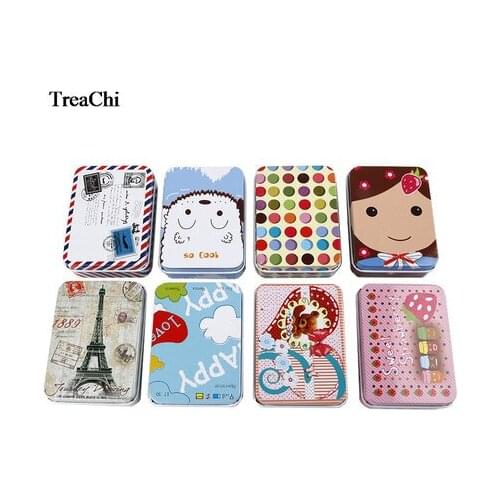 Cute Box Hairpins Accessories Storage Hair Bow Ornaments Container Candy Pill Lipstick Storage Coin Box 1Pc Gift Box Packaging