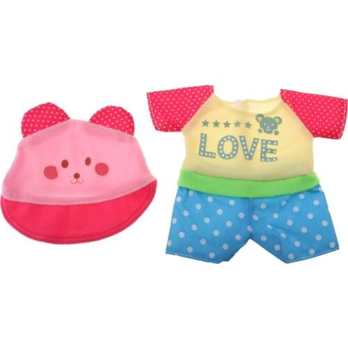 Fashion 25cm Girl Doll Clothes Casual Outfits, Jumpsuit Hat Suit, for Mellchan Baby Dolls Clothing Accessory