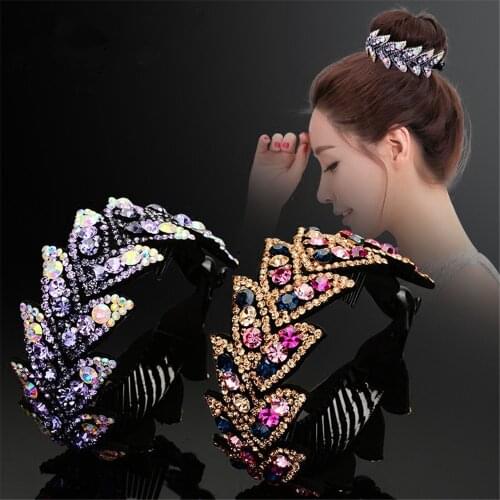 Fashion Rhinestone Flower Hair Claws Women Crystal Bird Nest Twist Clip Hairpin Headwear Hair Accessories Hair Styling Dropship