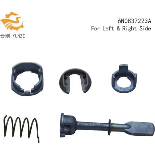 6N0 837 223A 1 SET FOR VW POLO MK3 DOOR LOCK BARREL REPAIR KIT FIT FOR FRONT LEFT RIGHT