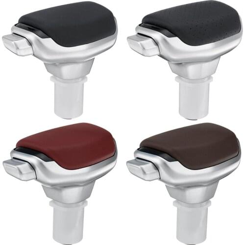 New Modified Automatic Stick Gear Shift Knob Lever Shifter PU Leather For Renault Koleos New Kadjar 2016 2017 2018 2019