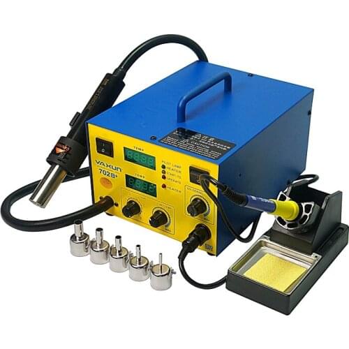 YAXUN YX-702B+ Smd Bga Soldering Rework Station 220V 110V Digital Display of Working Temperature