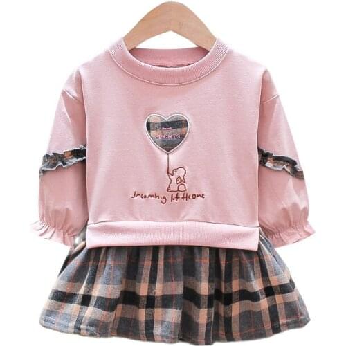 Toddler Girls Dress Kids Clothes Children Baby Embroidery Dresses Outfits Teens New Costume Toddler Girl Fall Clothes 2020