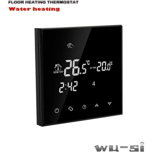24VAC Programmable floor heating thermostat with external sensor, 110VAC,220VAC optional