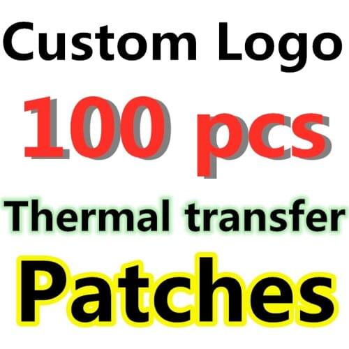 Cheapest Custom Logo Heat Transfer Iron on Patch Vinyn Clothing Brand Logo Stickers Thermal Transfer Brand Chenille Appliques