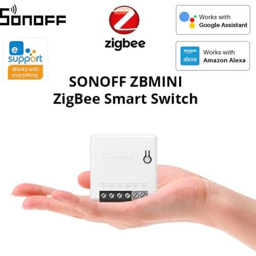 SONOFF Zigbee ZB MINI 3.0 Two-Way Smart Switch Remote Control Via EWeLink SmartThings Alexa And Google Home SONOFF Zigbee Sensor