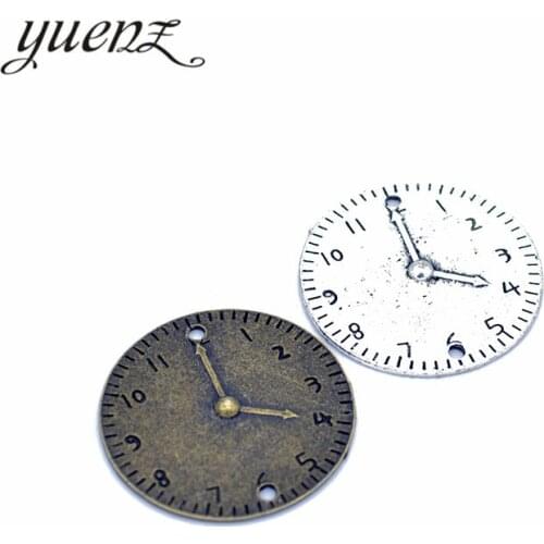 YuenZ 4pcs Antique silver Plated Zinc Alloy Necklaces Pendants Jewelry bell Charms Diy Handmade Jewelry Findings J246