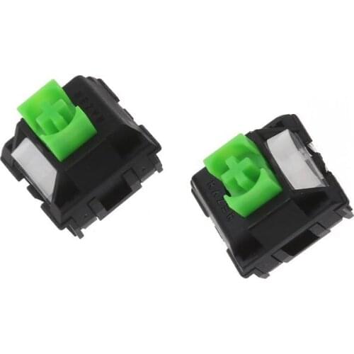 2Pcs Green RGB Switches for razer BlackWidow Lite Gaming Mechanical Keyboard 53CF