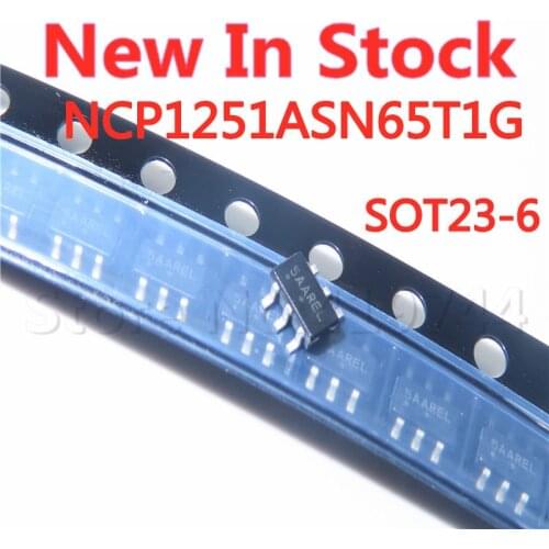 10PCS/LOT Quality 100% NCP1251 NCP1251ASN65T1G 5AA 5A2 SAA SOT23-6 SMD LCD power chip In Stock New Original