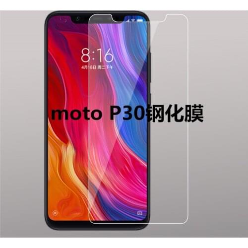 2.5D Tempered Glass For Motorola Moto P30 Protective Film 9H Explosion-proof LCD Screen Protector For Moto P30