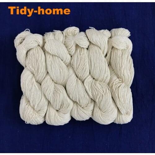 500Meter/pack 100% Cotton Off White Sashiko Thread 6 Strands 8 Strands Regular Sashiko Thread High Cost Performance