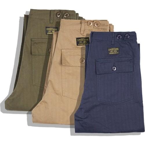 Akkad Kuti Men's Military Trousers