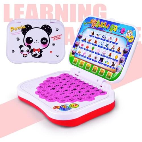 Baby Kids Learning Machine Kid Laptop Toy Early Interactive Machine Alphabet Pronunciation Educational Toys Gift for Children