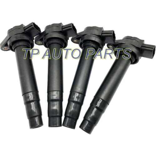 4 PCS Ignition Coil For Ni-ssan 2000-2002 Sen-tra 1.8 Almera N16 Primera P11 OEM 22448-4M500 22448-4M50A 224484M500 224484M50A