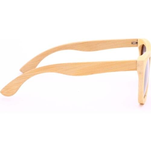 Apulon Classic Men Brand Design Top Quality Women Fashion Bamboo Sun Glasses