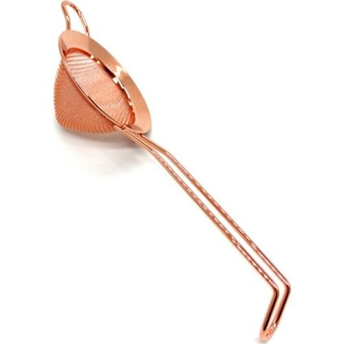 Free Shipping Conical Strainer Julep Cocktail Strainer Stainless Steel Fine Mesh Filterr Sieve for Removing Juice