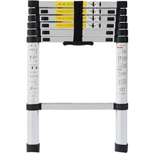 DLT-A Household Aluminum Alloy Multifunctional Bamboo Ladder Telescopic Ladder Herringbone Ladder 2 Meters 7 Steps LK