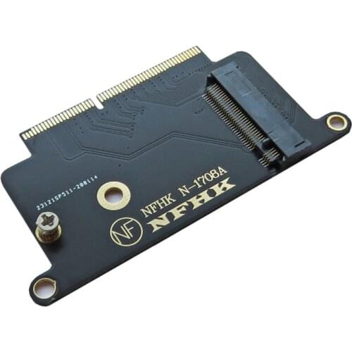 M2 SSD Adapter Card For Macbook A1708 NVMe M.2 NGFF SSD to 2016 2017 MacBook Pro A1708 SSD Board for Apple Macbook 1708 Laptop