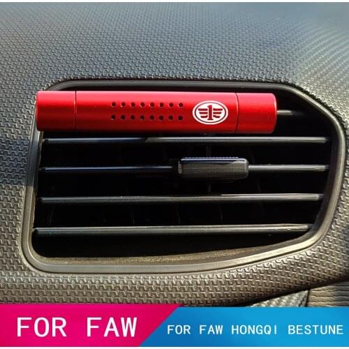 Car Air Freshener Air Outlet Aromatherapy Clip Sticks For FAW Besturn Junpai Bora Jinn Vita Xiali Hongqi H9 HS5 HS7 HS9 H5 HS3