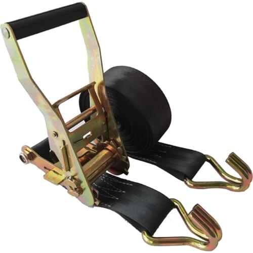 Portable Cargo Motorcycle Ratchet Straps Heavy Duty with Metal Cam Buckle