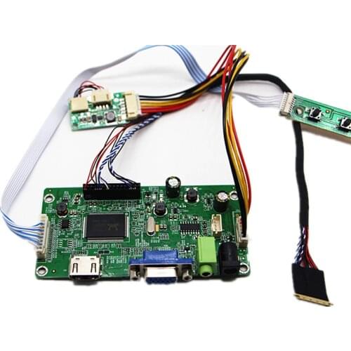HDMI+VGA+AUDIO LCD Controller Board kit 13.3 "M133NWF2 EDP 30Pin 1920x1080 display LCD controller board DIY kits
