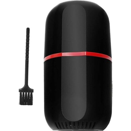 Portable Coffee Grinder Electric Bean Nut Herb Grinder Beans Multifunctional Coffee Machine For Home Kitchen US Plug-ABUX