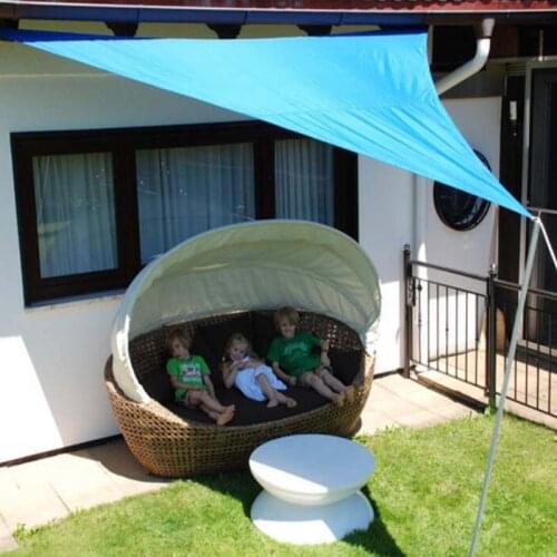 Right Triangle Patio Gazebo Carport Garden Waterproof Canopy Sunshade Sail Awning Beach Ceiling Cloth Back Yard Tent