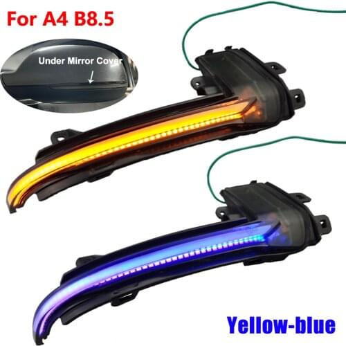 LED Flowing Water Turn Signal Light Indicator Blinker Dynamic Light Signal For Audi A4 A5 B8.5 B8 RS3 A3 8P S5 RS4 A6 Q3 A8 8K