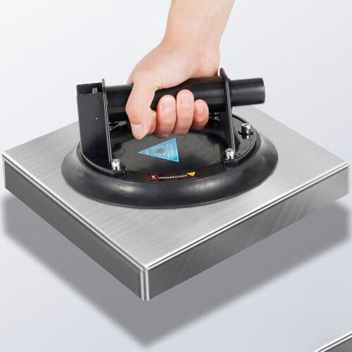 Vacuum Suction Cup Lifter 220kg Load Capacity Heavy Duty Handheld Vacuum Glass Lifter For Granite Tile Glass Manual Lifting 2021