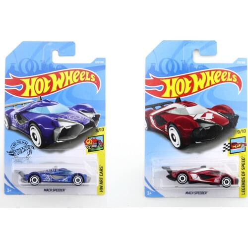 2018 MACH SPEEDER Original Hot Wheels Mini Alloy Coupe 1/64 Metal Diecast Model Car Kids Toys Gift