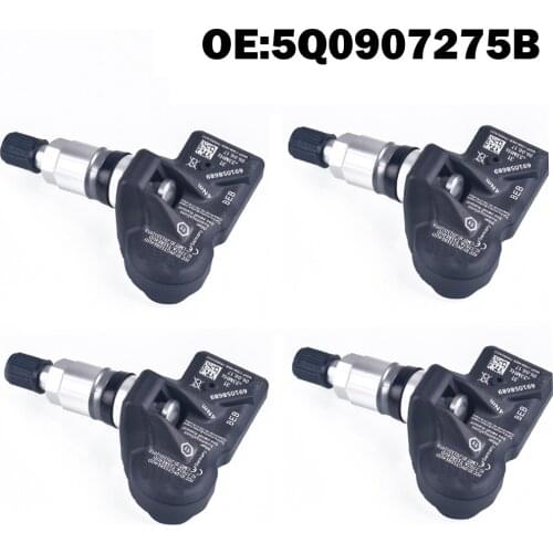 4 PCS waterproof Car Tire Pressure Monitor Sensor TPMS for SKODA Citigo Fabia Octavia Karoq Rapid Roomster Superb Yeti Kodiaq