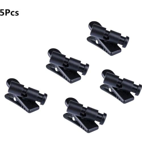5 Pcs Cable Cord Clamp Wired Headset Collar Clip Rotating Clamps Headphone Cable Clips Earphone Winder Accessories