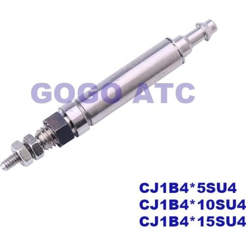 Single action mini micro needle external thread cylinder CJ1B4*5SU4 CJ1B4*10SU4 CJ1B4*15SU4 mini cylinder needle type