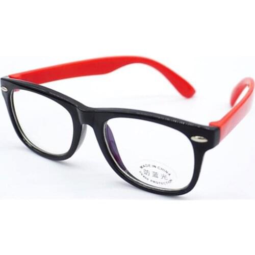 Kids Blue Light Blocking Glasses Children Students Computer Protective Eyeglasses Boys Girls Rivets Silicone Spectacles Frames