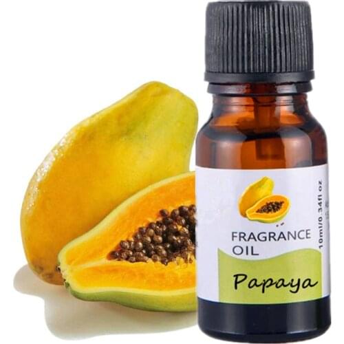 Fruit Fragrance Oil Black Plum Aroma Perfume Soap Making Candles DIY Air Fresh Watermelon Papaya Mangosteen Cherry Essential Oil