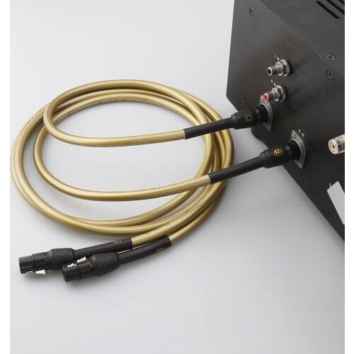 HI-End Hexlink Golden 5-C XLR Interconnect cable pair 1M