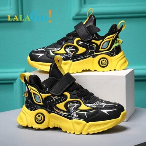 2021 Shoes Kids Sneakers For Boys Sports Shoes Boy Lightweight Children Leather Waterproof Casual Walking Shoes Child